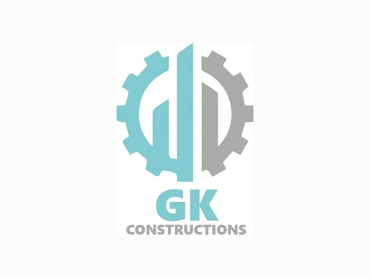 GK engineering gear logo mark