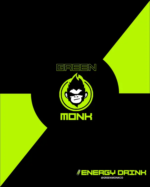 GreenMonk monogram energy poster