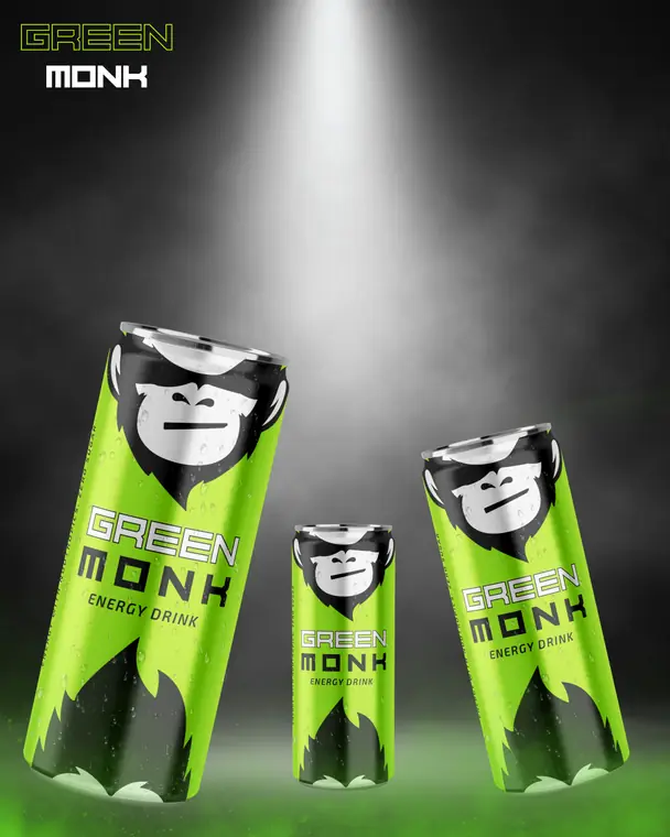 GreenMonk can splash poster