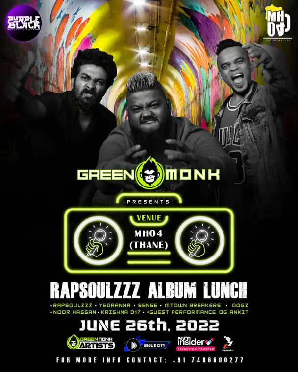 GreenMonk Level One event poster