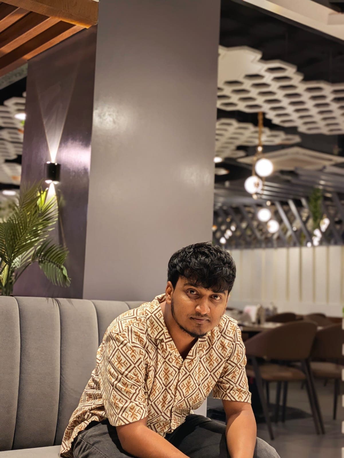 Geetha Krishna portrait color reveal